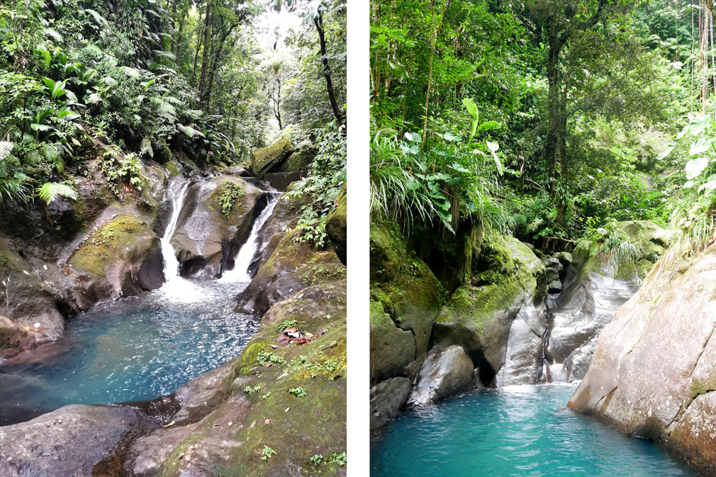 cascades en Guadeloupe