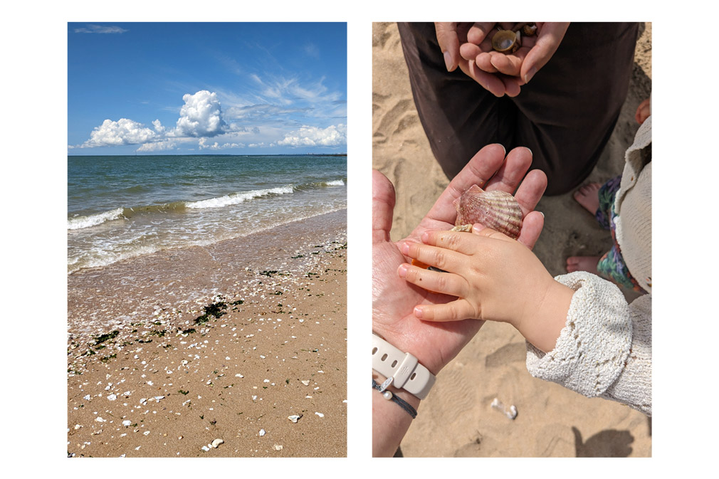 ile d'aix avec bébé