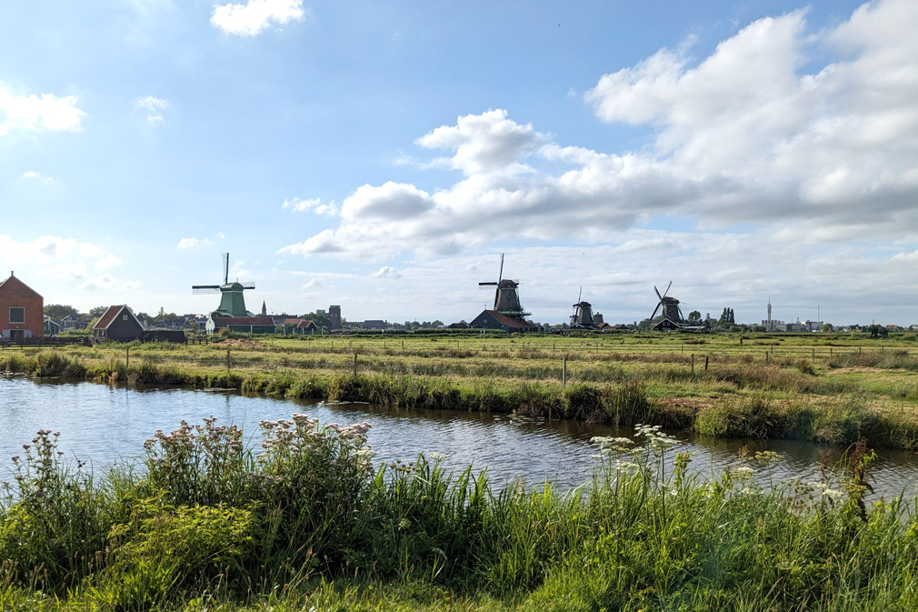 voir des moulins en Hollande